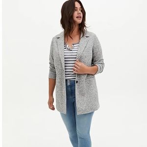 Torrid Longline Boyfriend Blazer